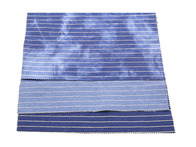  WFSC41833T-151 Indigo color strip double-sided healthy cloth